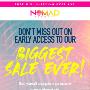 🚨 Don't miss out on our BIGGEST SALE EVER!