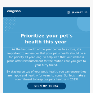 Get cash back for your pet's vet appointments this year