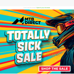 STARTS NOW!  OUR TOTALLY SICK SALE