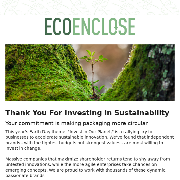 The Positive Impact of Your Eco Commitment