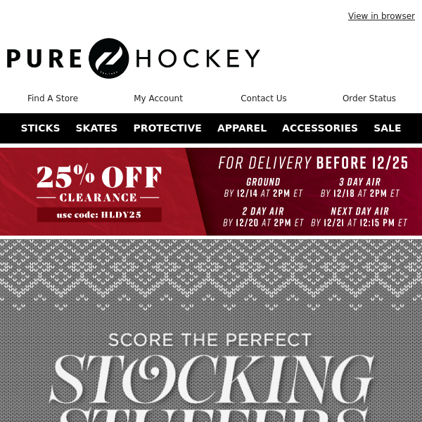 Pure Hockey, Score The Perfect Stocking Stuffers For Hockey Lovers