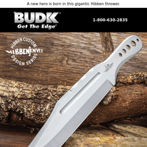 Based on the design of the infamous Hibben III Bowie