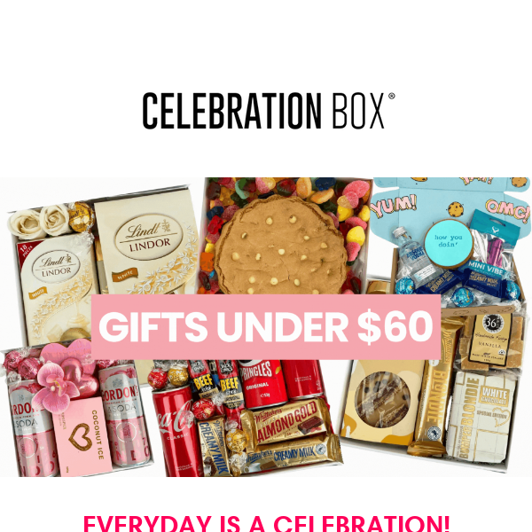 Discover Gift Boxes Under $60 🕺✨