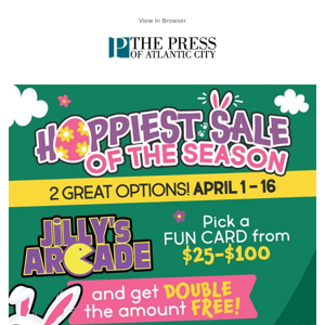 ADV: JiLLy's & Playland SALE! Get more FUN, for less $