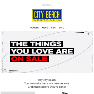 City Beach 💸 We've got good news!