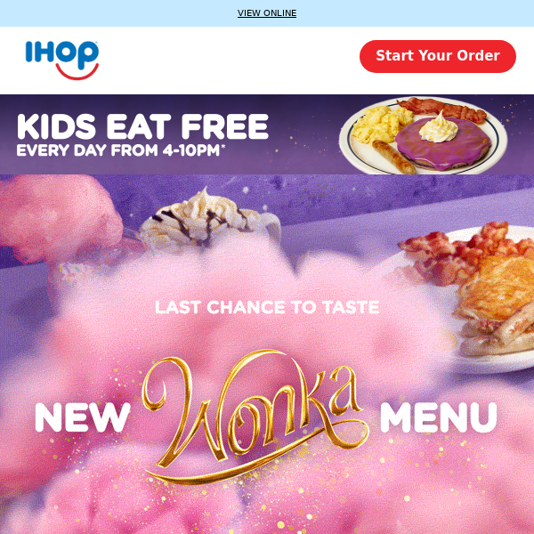 Last Call Wonka Menu Kids Eat Free