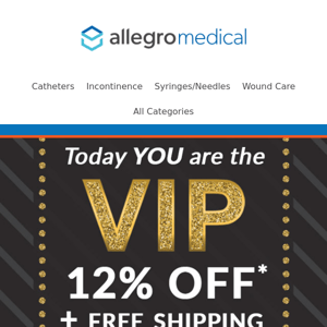 🔔 End of Year Savings: Free Shipping on 79+ - Allegro Medical