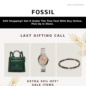 Urgent! 50% Off Gifts To Pick Up In Store