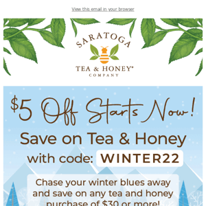 ⛄ $5 Off Starts Now!