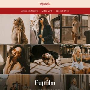 New Presets Released: Fujifilm