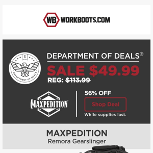 DOD: Maxpedition Remora | Over HALF OFF! 💥