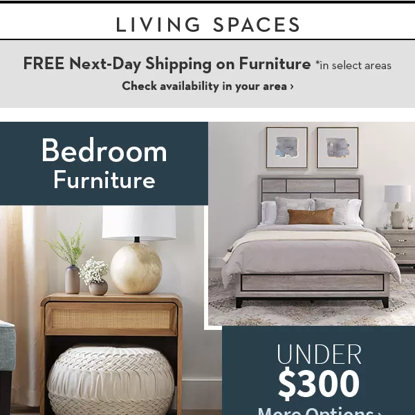 Bedroom UNDER $300: Retreat for Less