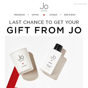 Jo Loves by Jo, this is your last chance