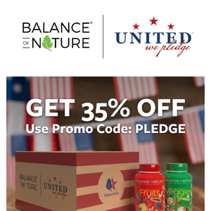 Save 35% + Support United We Pledge