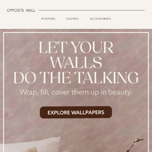 Make a statement with our newest wallpapers 💫