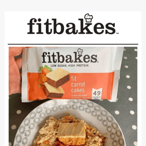 Fit Bakes, last chance to claim your free cake🥕