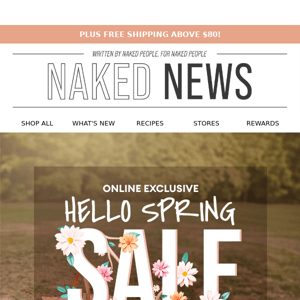 Stock Up & Save: Our Spring Sale is Here! 🌸