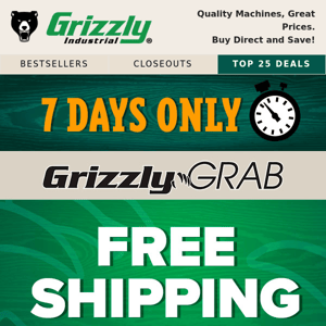 ⏱️ FREE SHIPPING 7 DAYS ONLY & 💸 SPECIAL SAVINGS