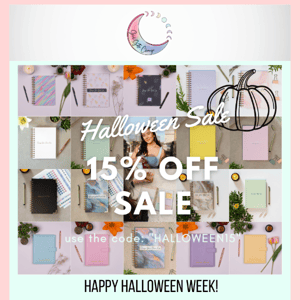 15% OFF HALLOWEEN SALE🎃