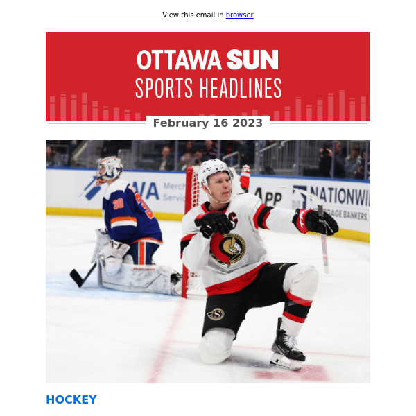 SNAPSHOTS: Back-to-back wins give the Senators a boost of confidence