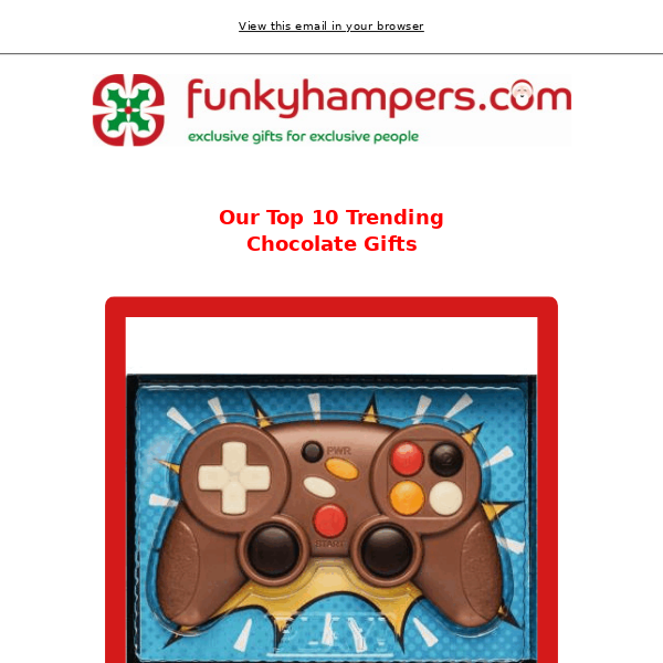 🎅 Top 10 Christmas Chocolate Gifts by FunkyHampers