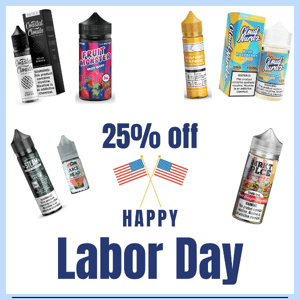 LABOR DAY 25% OFF COUPON!