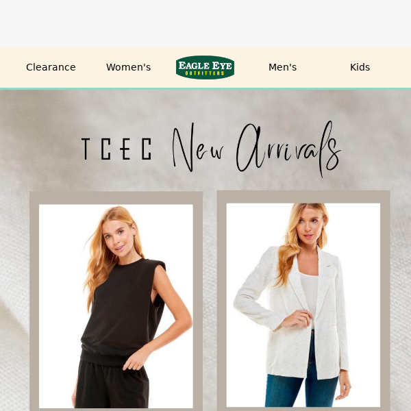 🛍 TCEC New Arrivals – Shop Now! 🛍