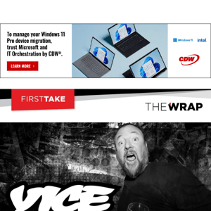 First Take ☕️ Shane Smith Scrambles to Save What’s Left of Vice