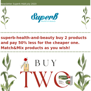 ✂️  BUY 2 PRODUCTS AND PAY 50% LESS FOR THE CHEAPER ONE :SUPPLEMENTS& COSMETICS