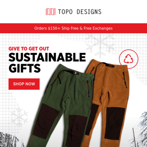 Sustainable Gifting