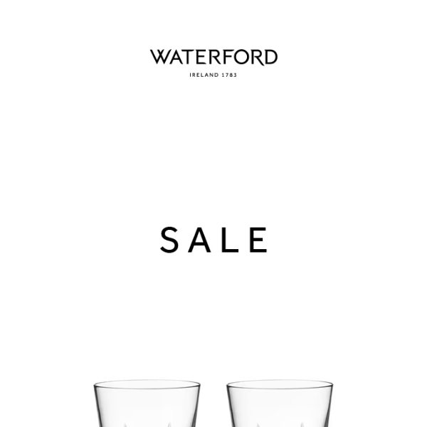 Waterford Outlet – Extra 20% off