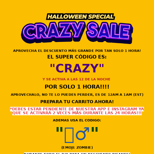 Javier The Jeweler NYC, 🧟‍♂️ HALLOWEEN CRAZY SALE IS HERE!!! PREPARATE Y APROVECHALO! 🔥