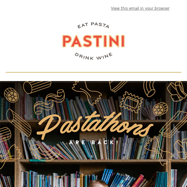 Pastathons are Back in Session at Pastini