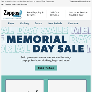 Memorial Day Sale Starts Now!