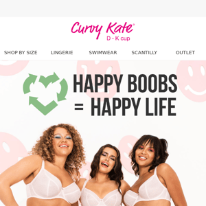 D+ Curvy Kate bras for £25 or less - Curvy Kate