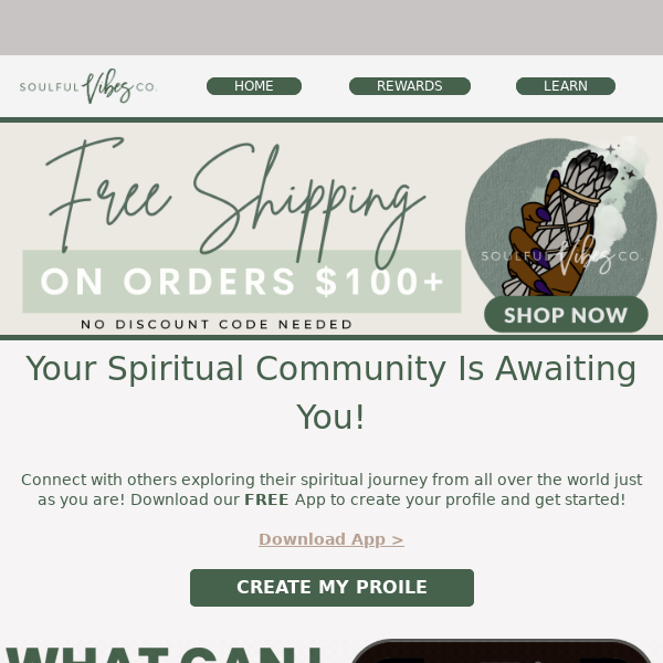 Join Our FREE Spiritual Community! ⭐