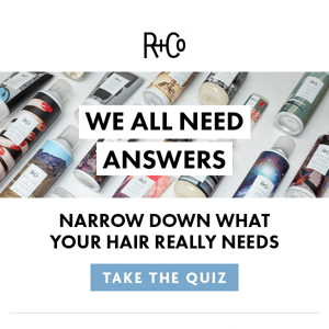 Narrow down your hair needs