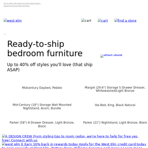 Just for you: IN-STOCK bedroom furniture