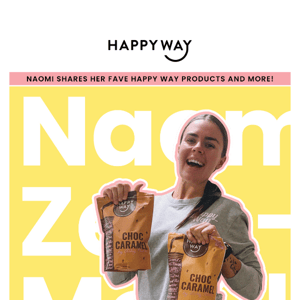 Naomi Zee-McKillop's tips for the new year and favourite Happy Way products!