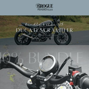 Ducati Scrambler Spotlight @ Brogue Motorcycles™