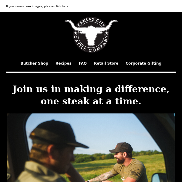 We are committed to go beyond quality beef