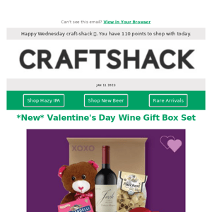 【New💘】Valentine's Day Wine Gift Box Set