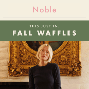 This Just In: NEW Fall Waffle Thermals