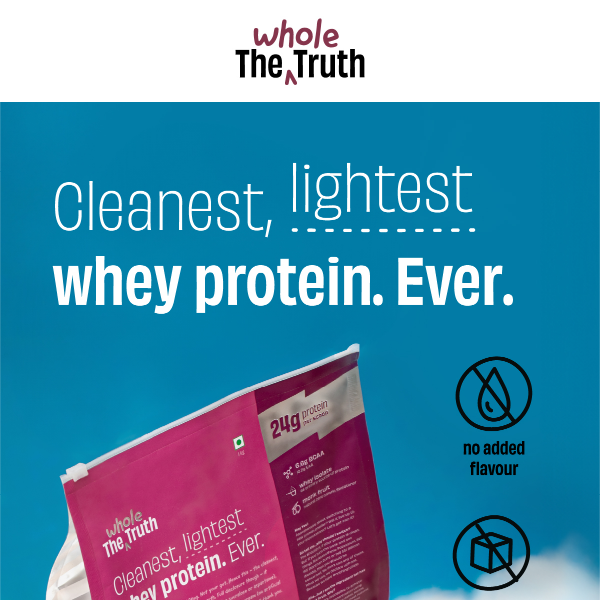 🔥 NEW LAUNCH: Cleanest Protein Powder is here 😍