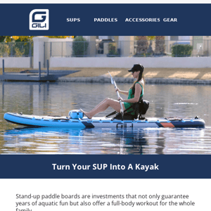 Transform into a Kayak in Minutes! 🏄‍♂️