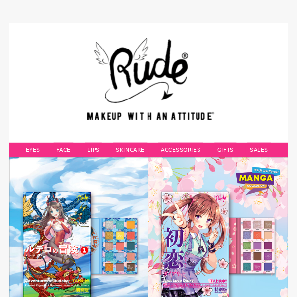 Doki, Doki! NEW Manga Collection Palettes