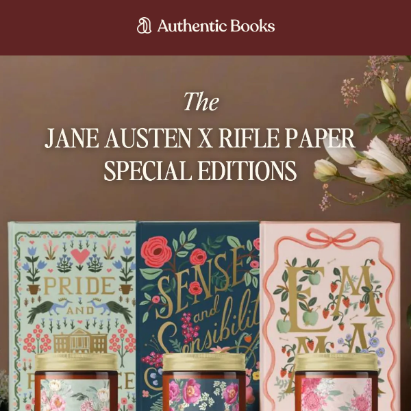 💐Authentic Books Here! Jane Austen X Rifle Paper Special Editions