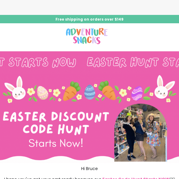 🐰 Our Easter Code Hunt Starts NOW 🐰