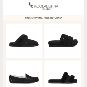 Wardrobe Staple: Black Slippers