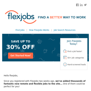 New Remote and Flexible Jobs Are Waiting for You...